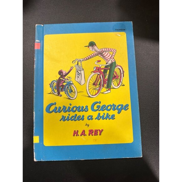 Vintage Curious George 5 book bundle-“curious George goes to school” - Picture 2 of 16